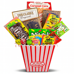Ultimate Movie Night Gift Basket – Gourmet Popcorn, Candy & Snacks