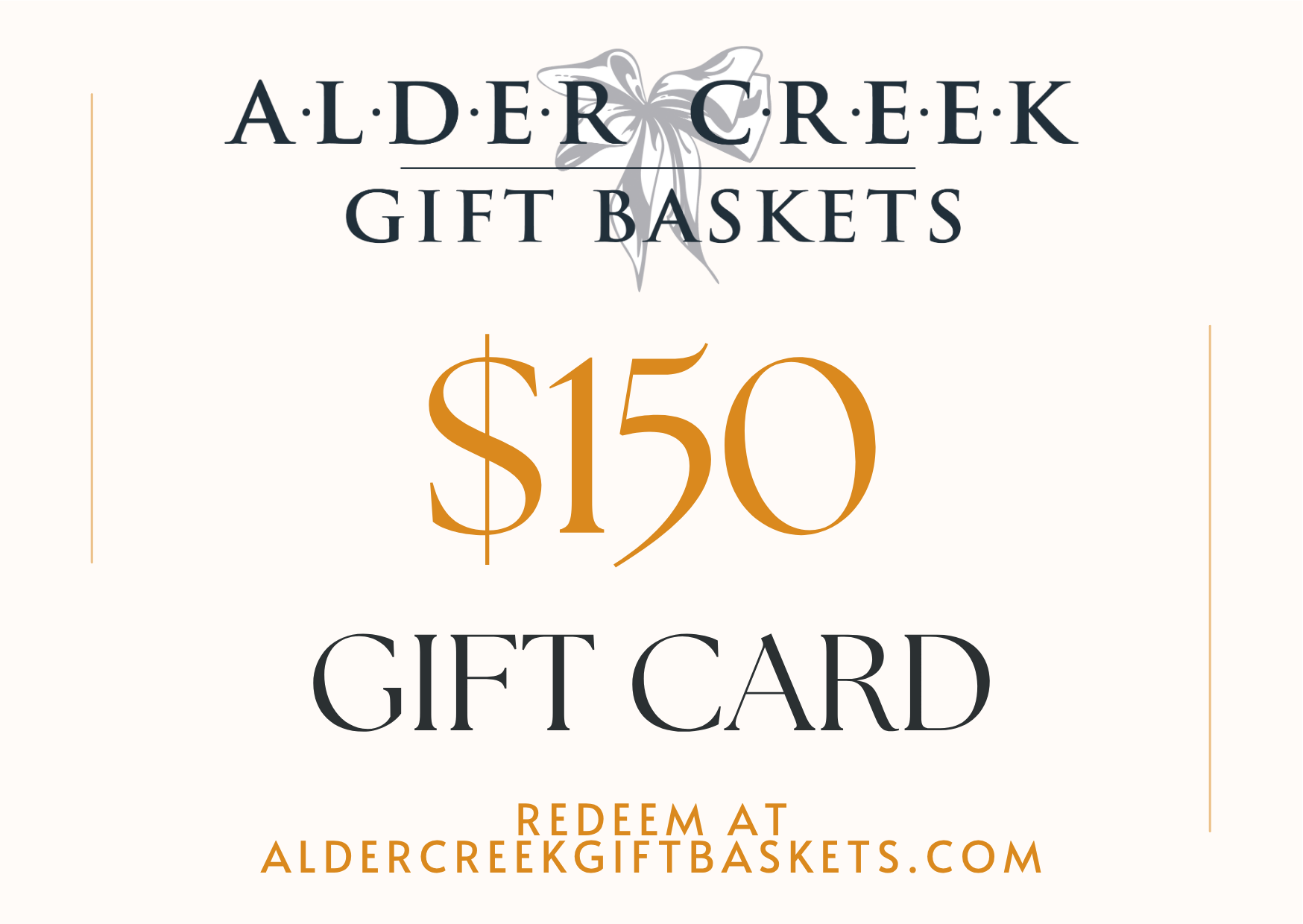 Alder Creek Gift Baskets Gift Card