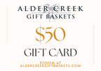 Alder Creek Gift Baskets Gift Card