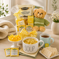Hugs & Well Wishes Gift Basket get well gift basket and care package from Beyond the Bow Gifts
