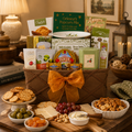 The Ambassador Gift Basket corporate gift basket with gourmet treats from Beyond the Bow Gifts