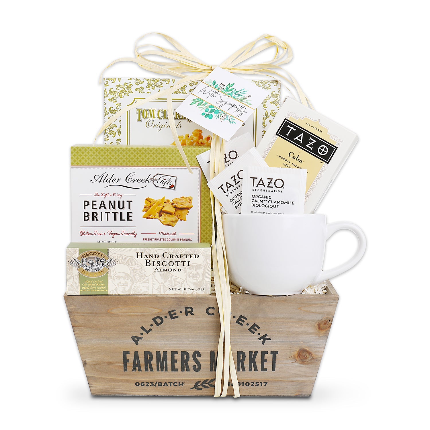 With Sympathy Tea Gift – Thoughtful Sympathy Gift