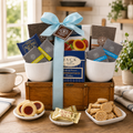 Coffee Bean & Tea Leaf Signature Blend Gift Basket gourmet gift basket from Beyond the Bow Gifts
