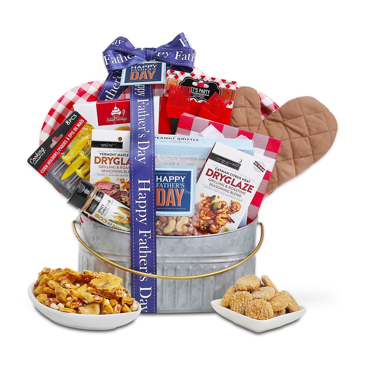 King of the Grill Father's Day Gift Basket – Gourmet Gift for Dad