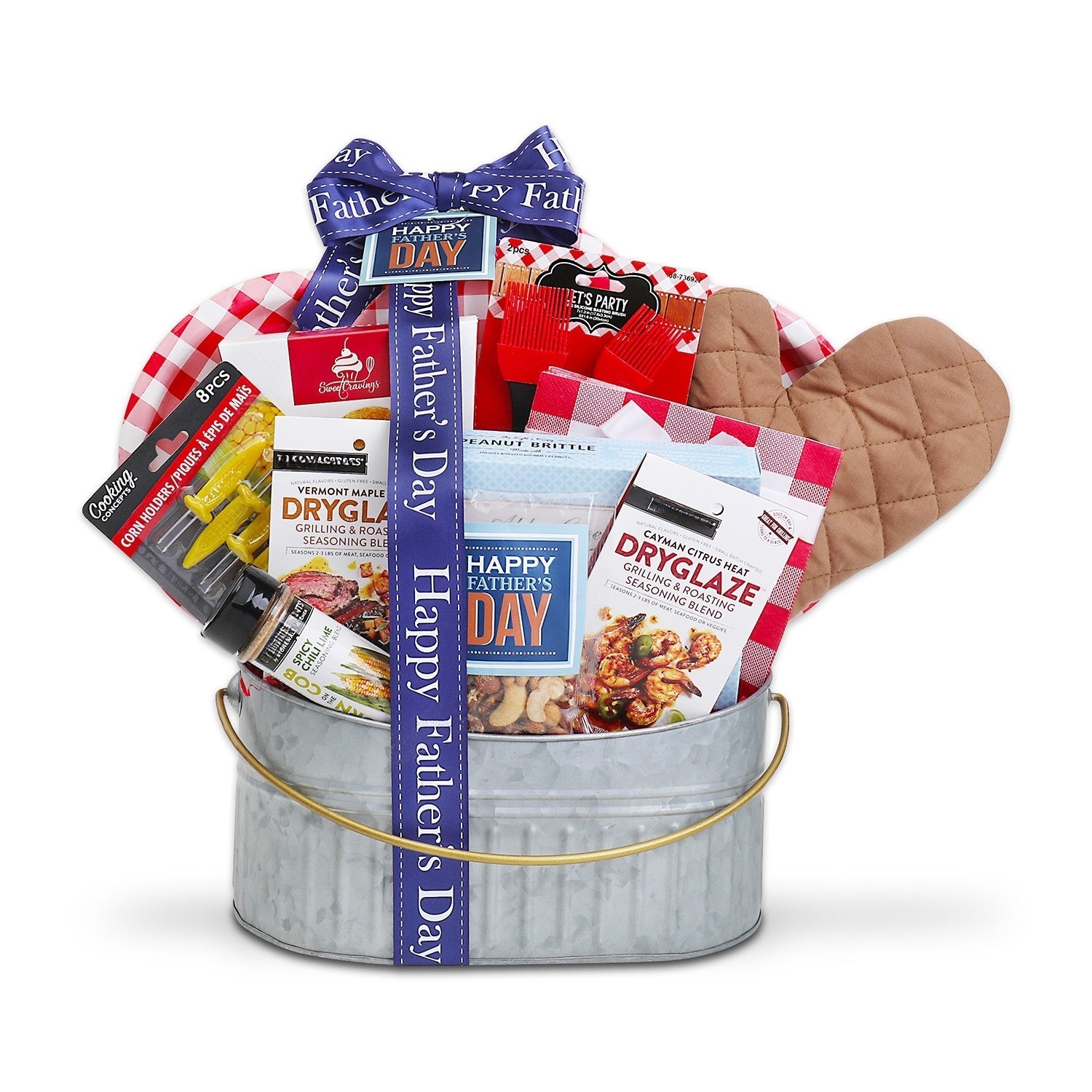 King of the Grill Father's Day Gift Basket – Gourmet Gift for Dad