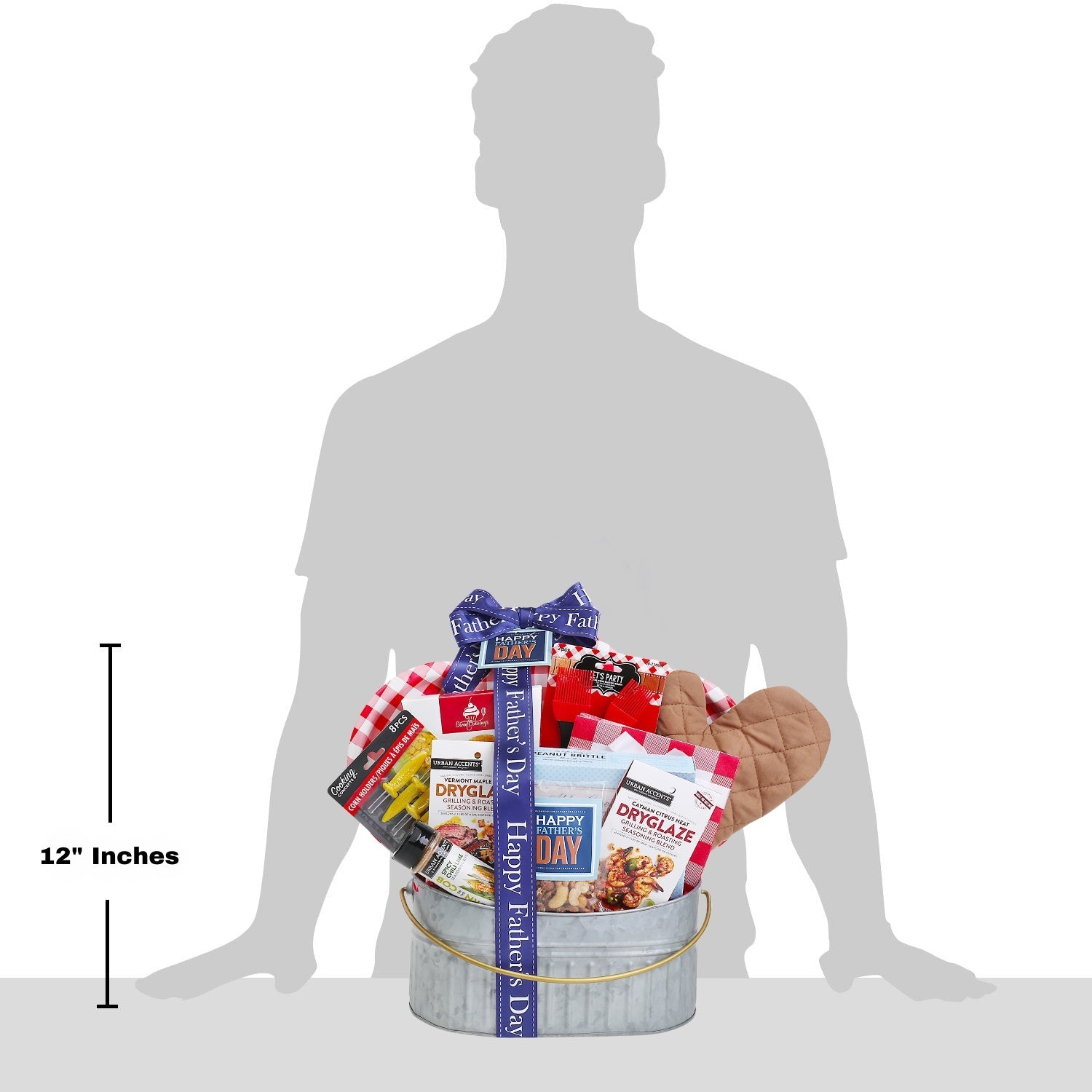 King of the Grill Father's Day Gift Basket – Gourmet Gift for Dad