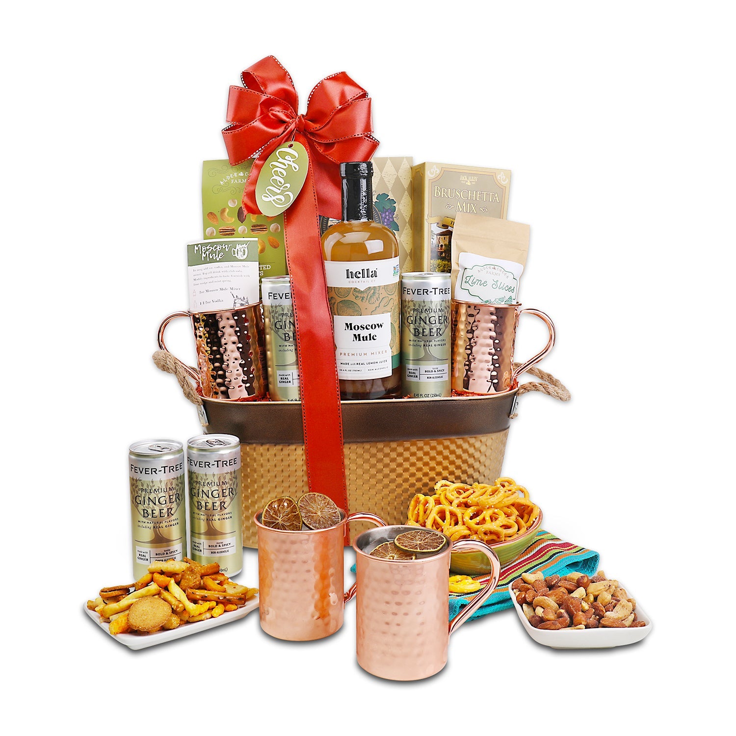 Moscow Mule Cocktail Gift Basket