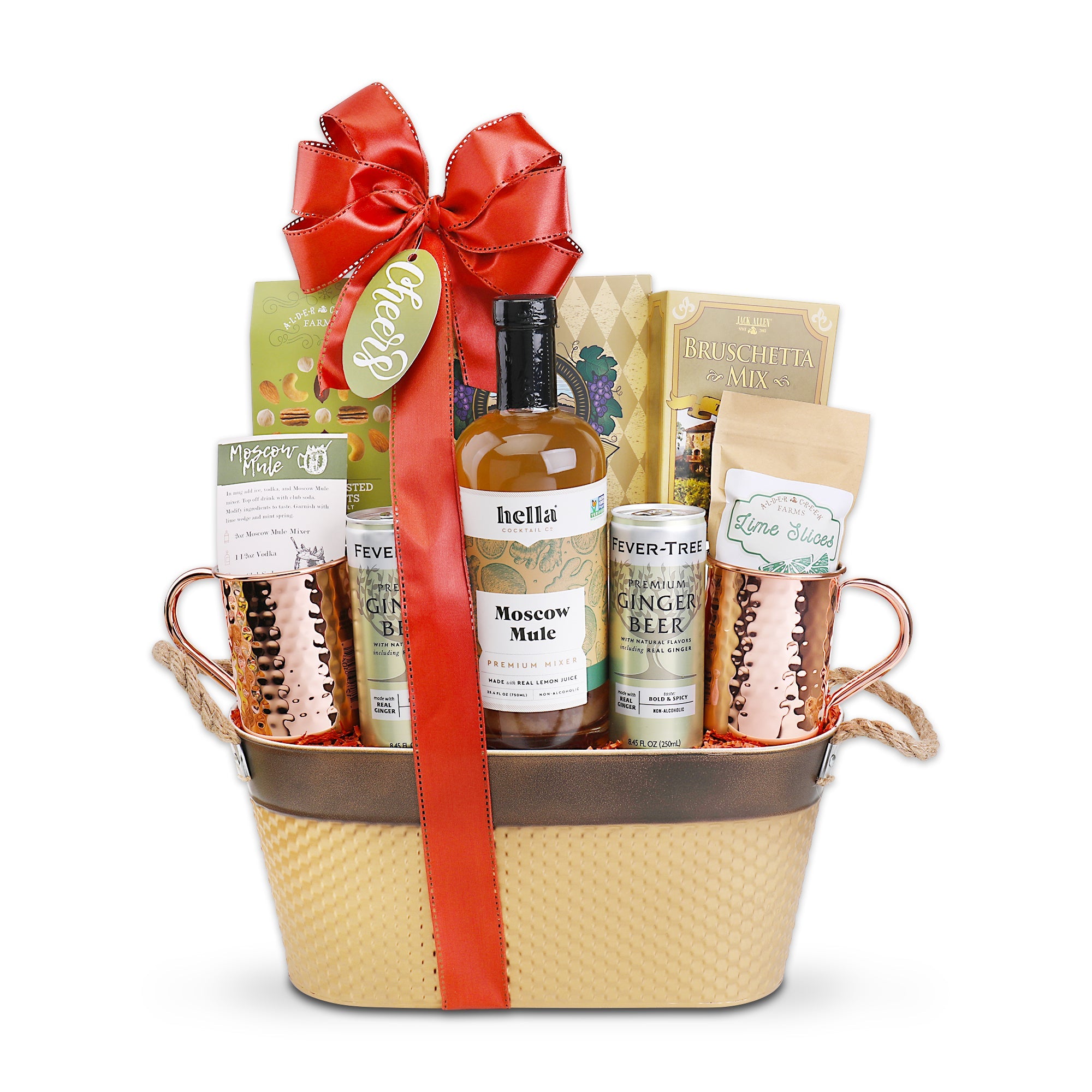 Moscow Mule Cocktail Gift Basket
