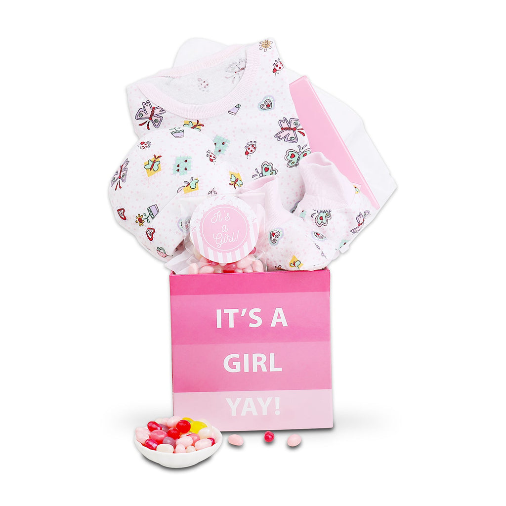 It's A Girl Baby Gift Box – New Baby Gift