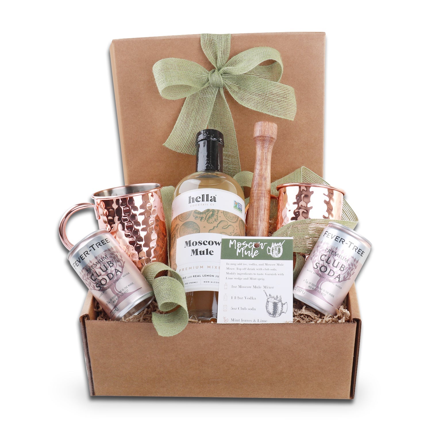 The Classic Moscow Mule Cocktail Gift Basket