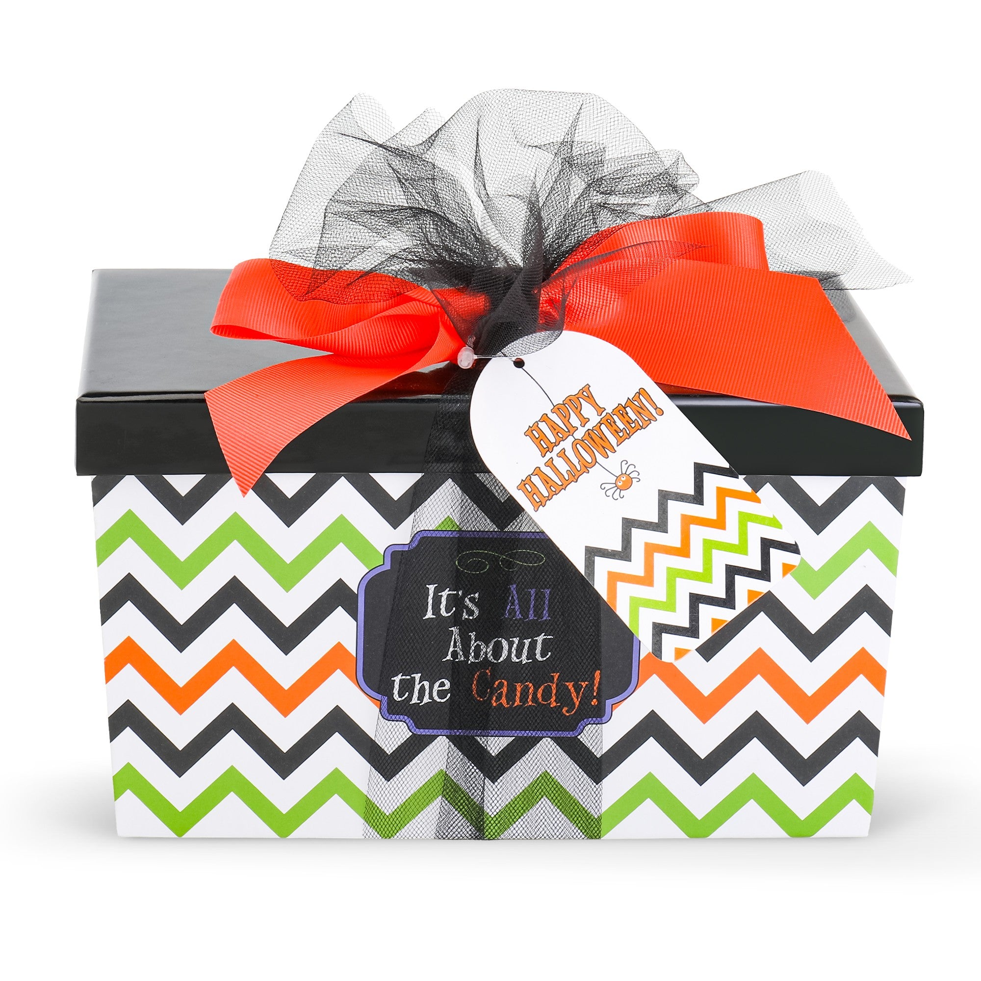 It's All About the Candy Halloween Gift Basket