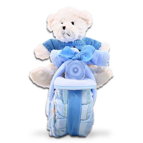 Motorcycle Diaper Cake Baby Gift – New Baby Gift