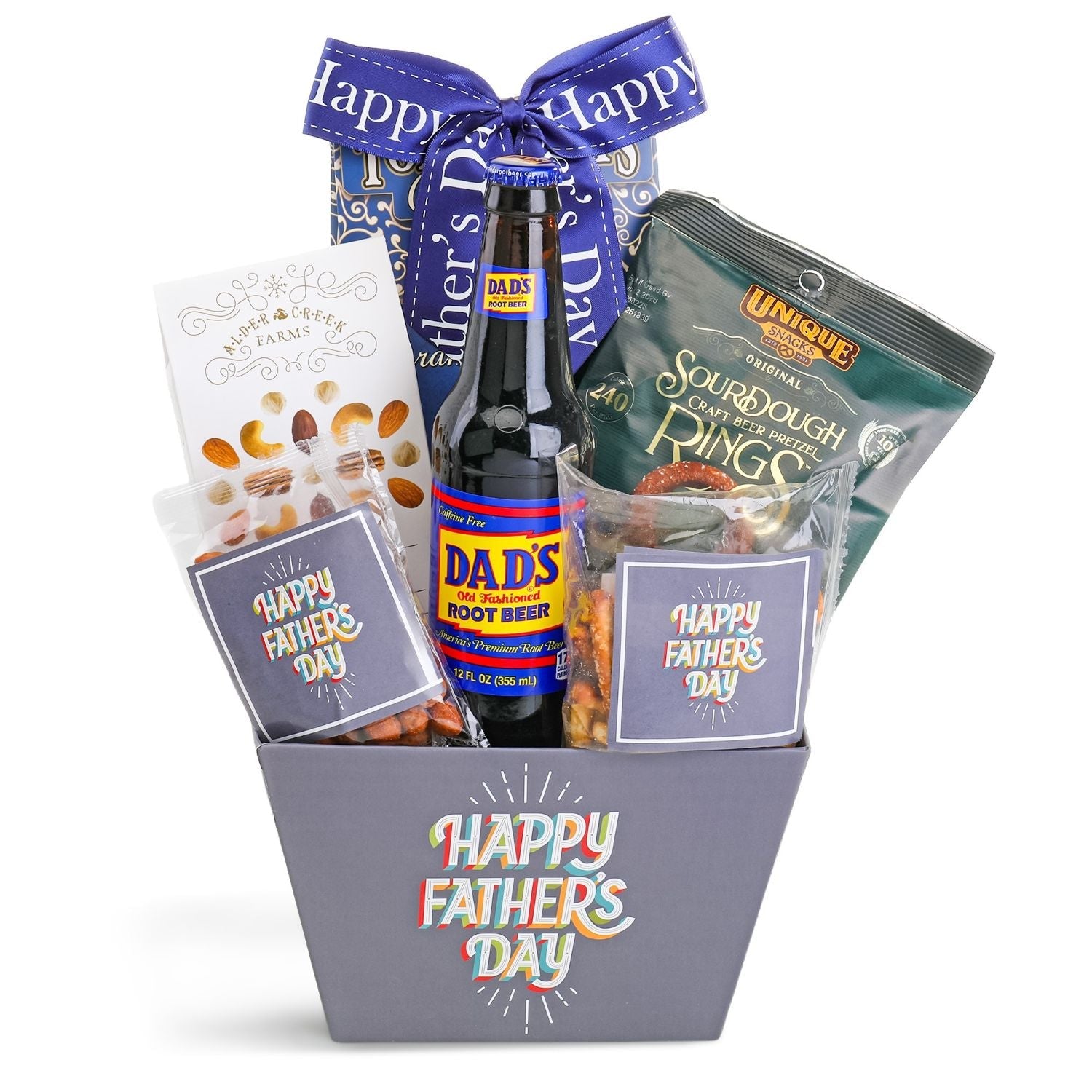 Dad’s Favorite Treats Father's Day Gift Basket – Gourmet Gift for Dad
