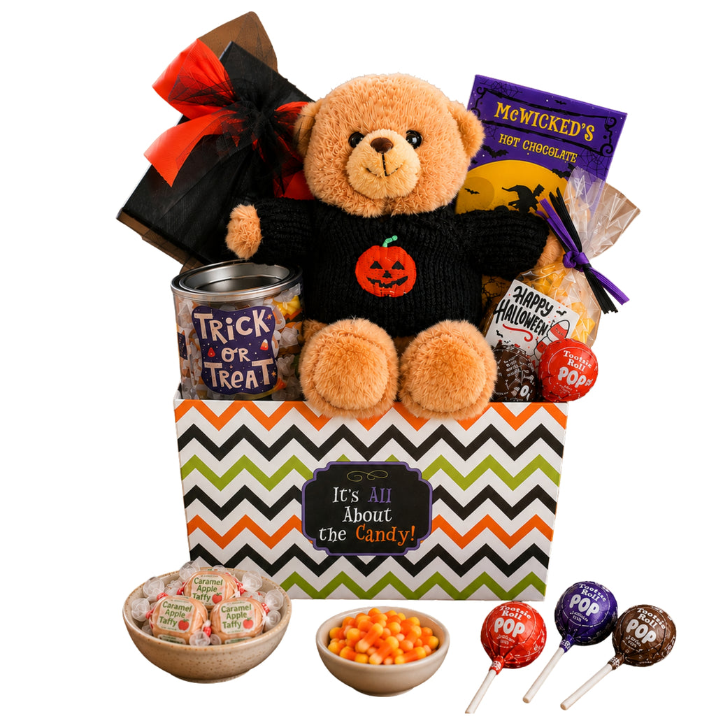 Trick- or- Treat Halloween Gift Basket